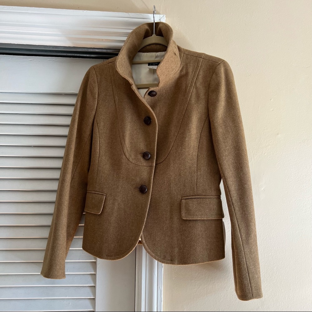 Vintage J Crew Bella Herringbone Blazer
